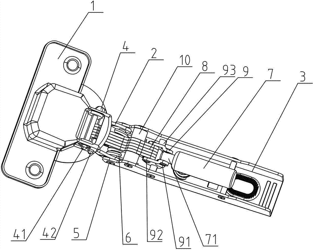 王力安防获得发明专利授权：“一种铰链结构”