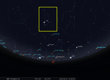 16日至18日火星与轩辕十四“不期而遇”