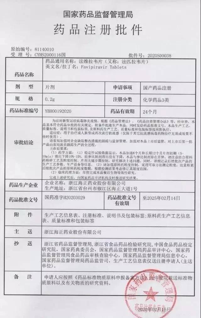 泰恩康：子公司收到药品注册受理通知书