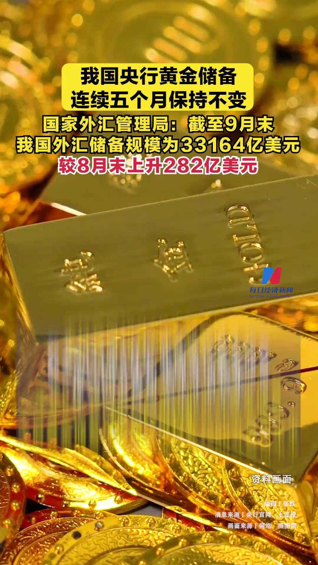 国家外汇管理局：6月末我国外汇储备规模为33174亿美元