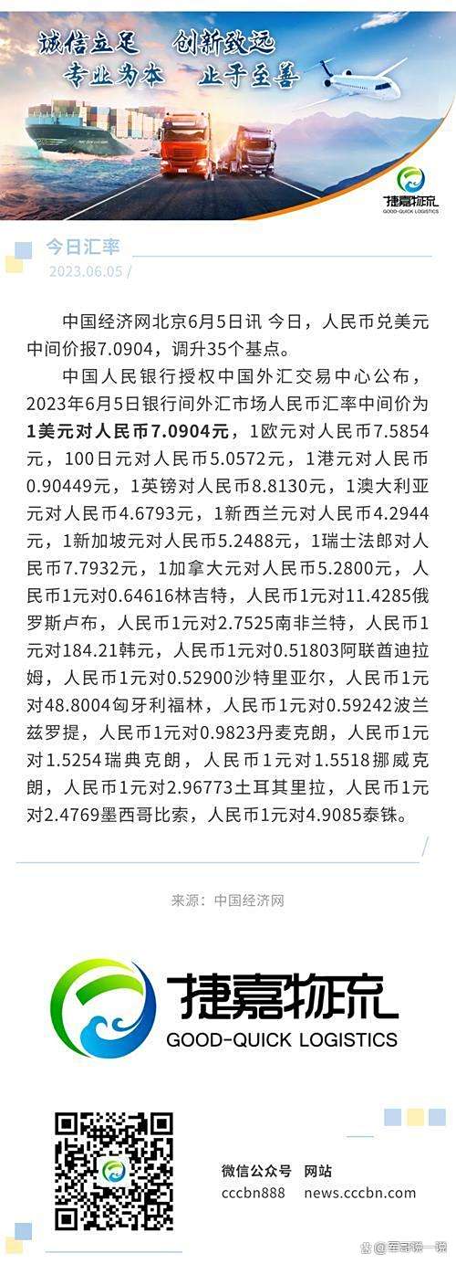7月22日人民币对美元中间价调升62个基点
