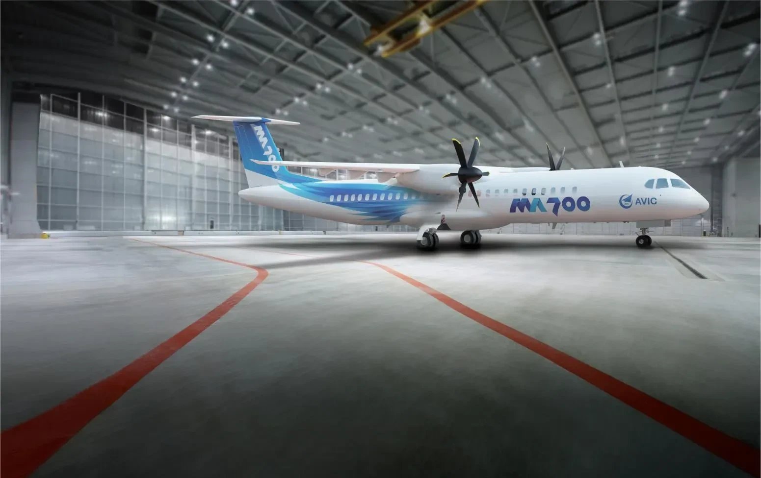 “新舟”60民用搜救机完成首飞