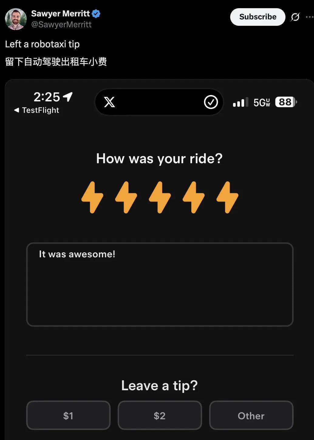 1死1伤，自动辅助驾驶导致车祸！特斯拉被裁定赔偿2.43亿美元！马斯克发声
