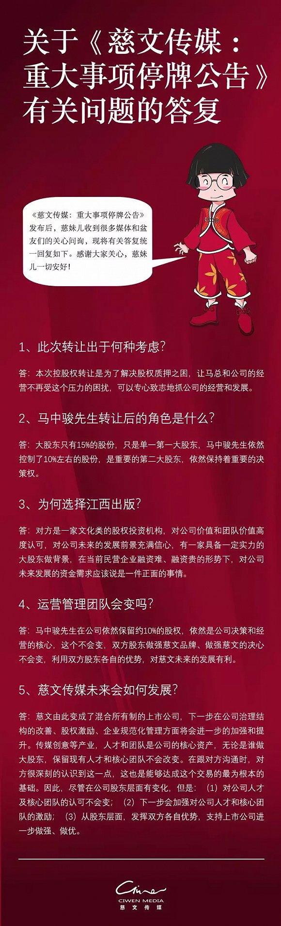慈文传媒：截至1月20日股东总数为42,231户