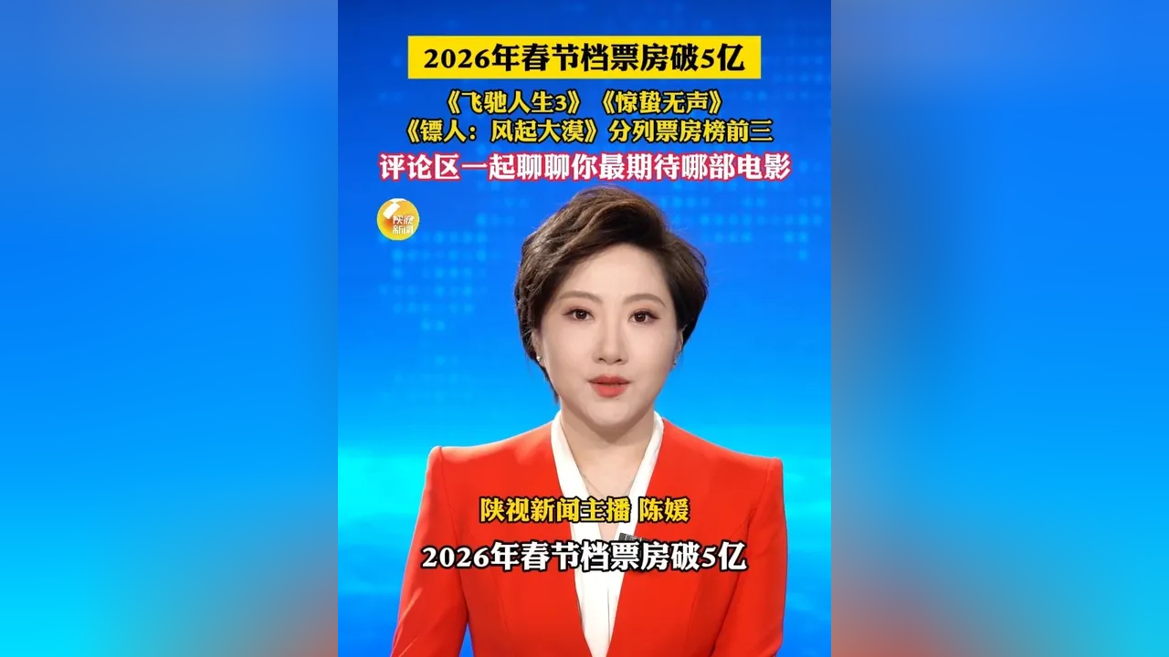 2026年春节档总票房破43亿元