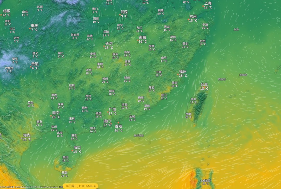 大回暖将持续至21日 我国大部雨雪稀少天气干燥