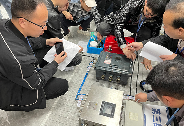 北路智控：通常公司依据合同安装调试产品